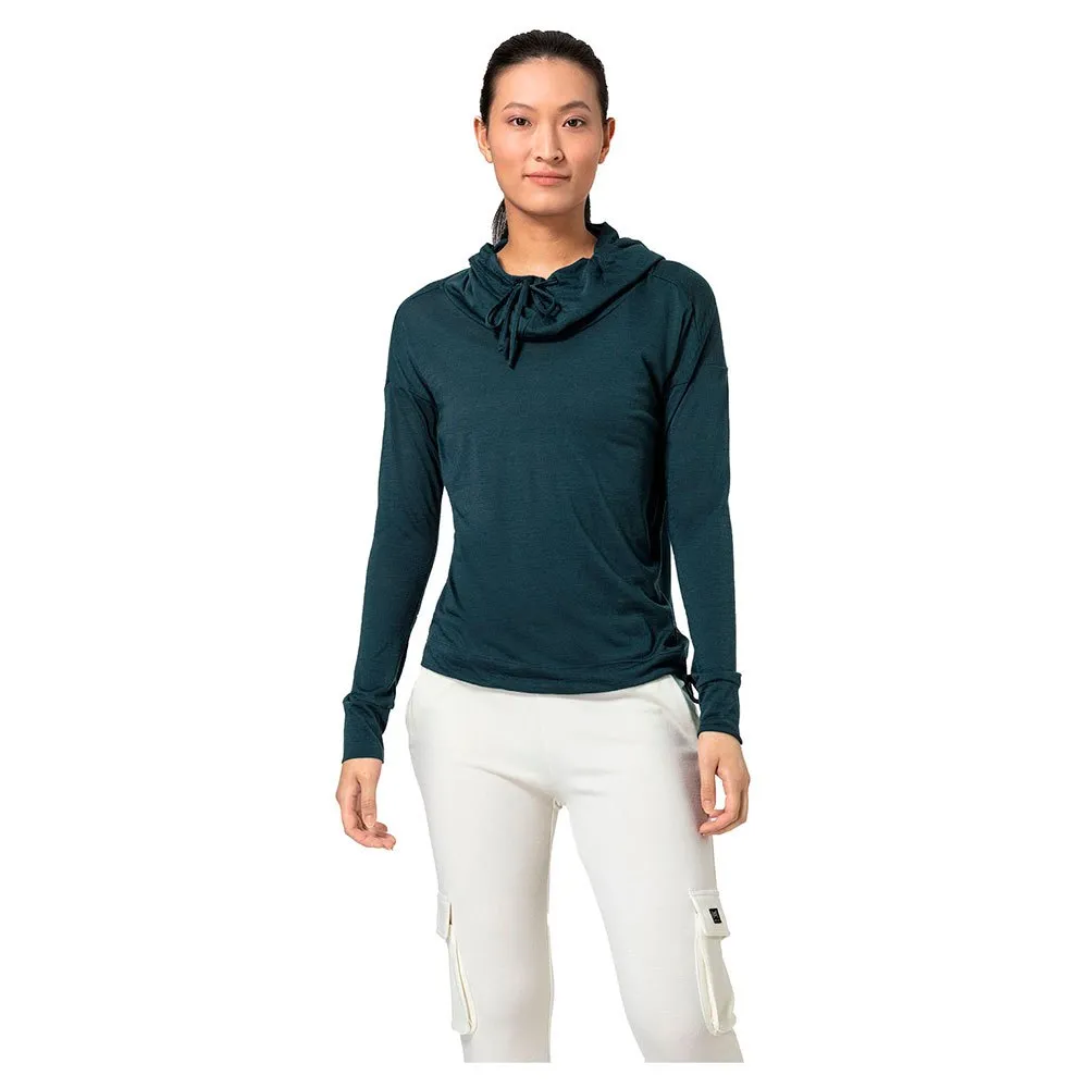 Super.natural Funnel Hoodie Blueberry