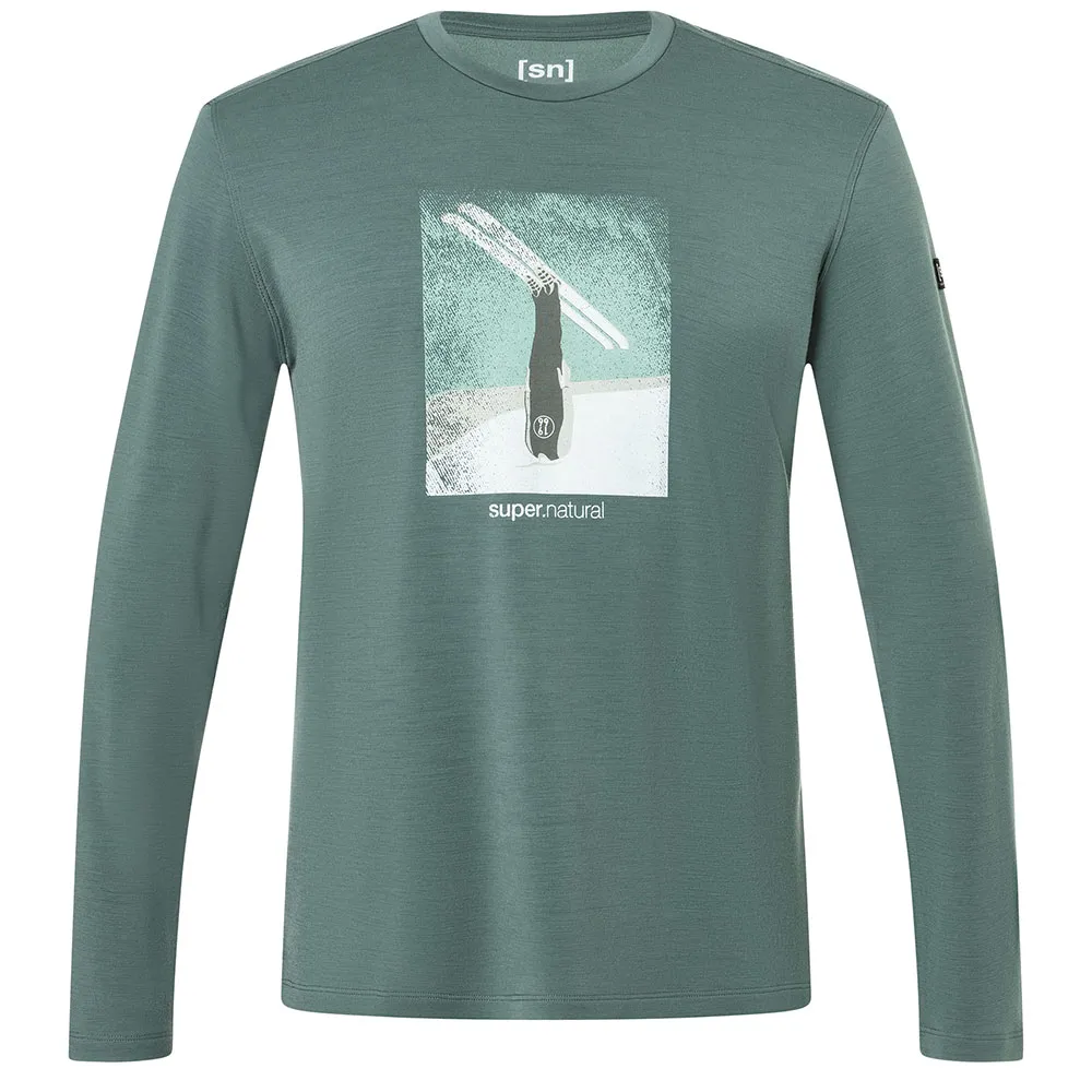 Super.natural Header Brush Sweatshirt Groen