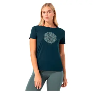 Super.natural Ornament T-shirt Met Korte Mouwen Blueberry / Light Jade / Copper