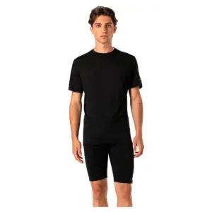 Super.natural Space140 T-shirt Met Korte Mouwen Zwart