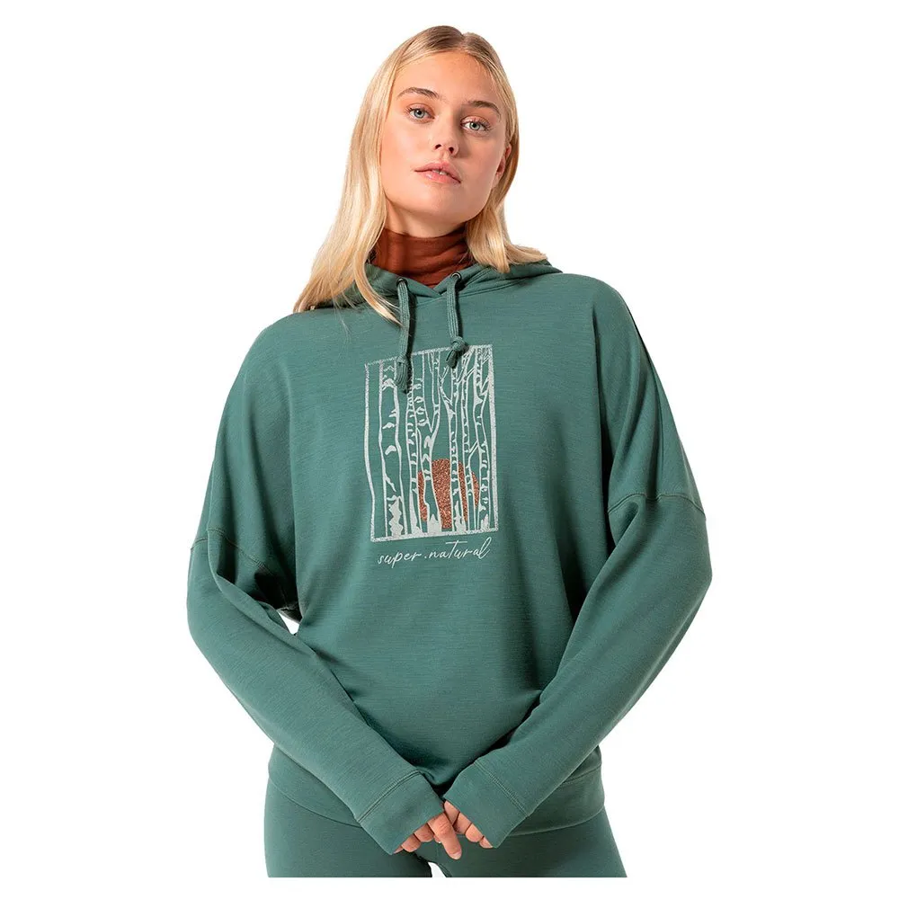Super.natural Sunbirch Hoodie Grijs