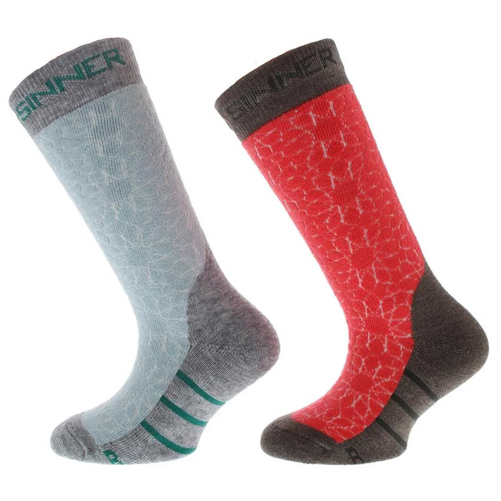 Sinner Stars Sokken 2 Paren Turquoise