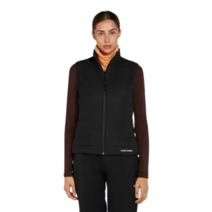 Icebreaker 1360 Merinoloft Vest Zwart