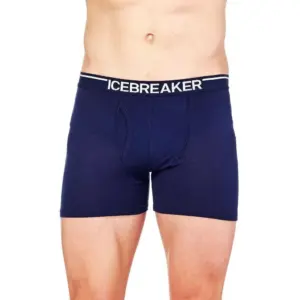 Icebreaker Anatomica S Fly Boxers Marineblauw