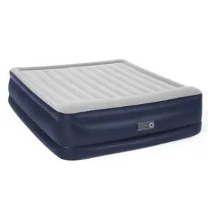 Bestway 67692 Double 203x193x56 Cm Dubbel Luchtbed Met Ingebouwde Pomp Multicolor