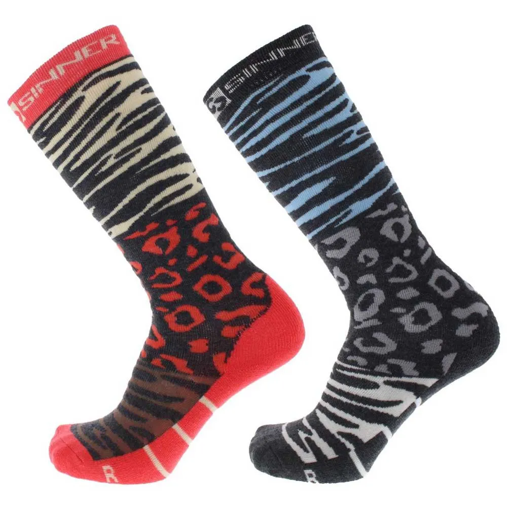 Sinner Animal Sokken 2 Paren Turquoise