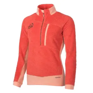 Ternua Lofter Fleece Met Halve Rits Koraal