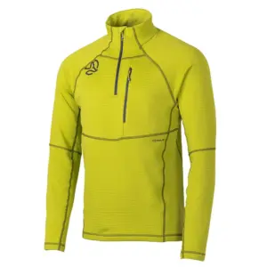 Ternua Momhill Fleece Met Halve Rits Deep Citrus