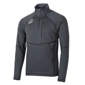 Ternua Momhill Fleece Met Halve Rits Zwart