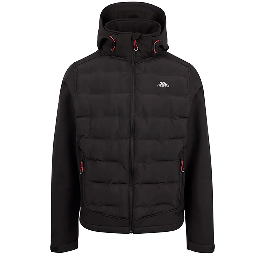 Trespass Alwero Softshelljack Zwart