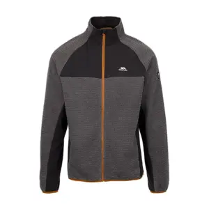 Trespass Cranwell Fleece Met Volledige Rits Grijs