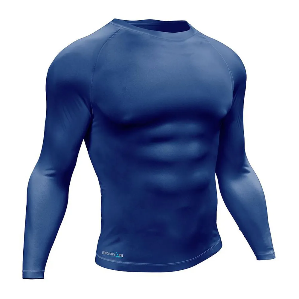 Precision Essential Lange Mouwen Basislaag Blauw