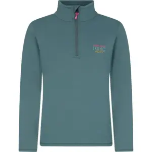 Protest Desra Fleece Met Halve Rits Evergreen