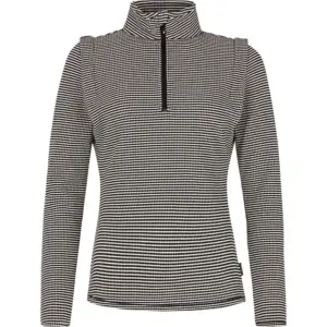Protest Ivory Fleece Met Halve Rits Zwart