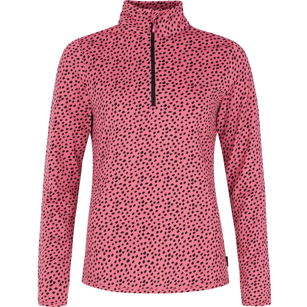 Protest Kacey Fleece Met Halve Rits Rose Dust