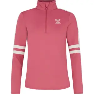 Protest Prue Fleece Met Halve Rits Rose Dust