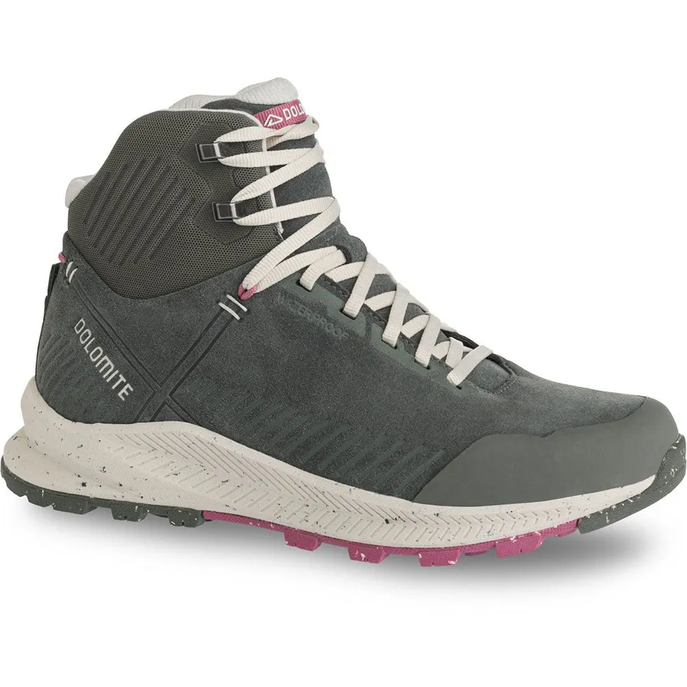 Dolomite Carezza Leather Mid Wp Wandelschoenen Zilver