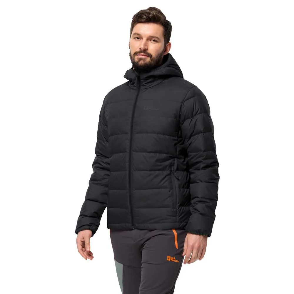 Jack Wolfskin Ather Down Hoodie Zwart