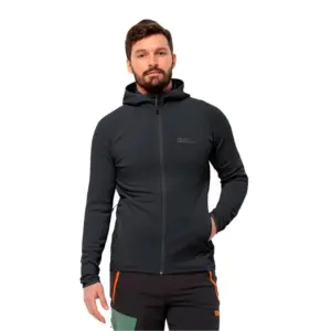 Jack Wolfskin Baiselberg Fleece Met Volledige Rits Zwart
