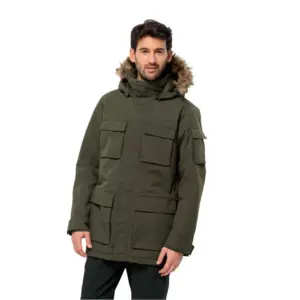 Jack Wolfskin Glacier Canyon Parka Island Moss