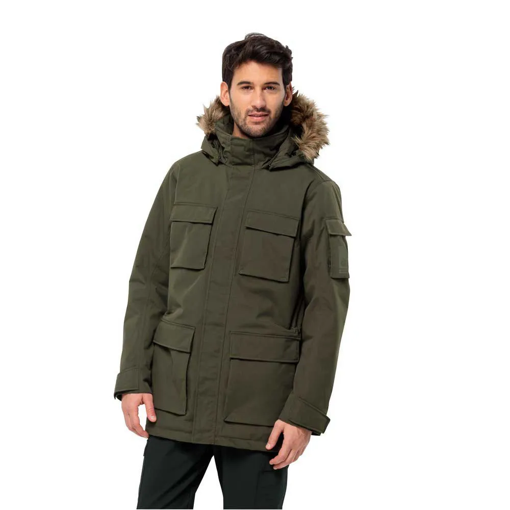 Jack Wolfskin Glacier Canyon Parka Island Moss