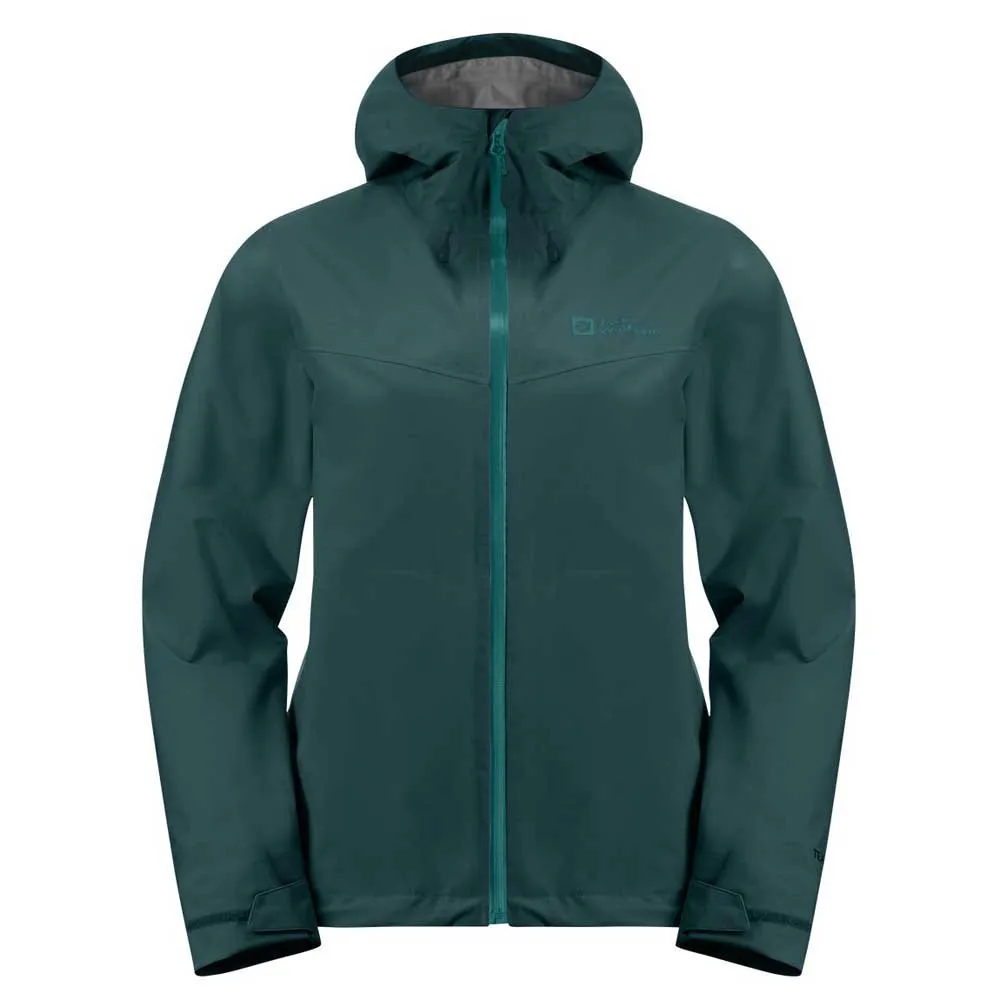 Jack Wolfskin Highest Peak 3l Jas Groen