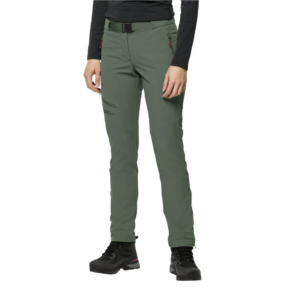Jack Wolfskin Holdsteig Broek Groen
