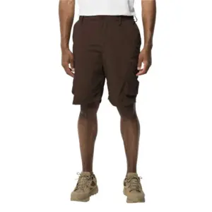 Jack Wolfskin Kalahari Cargo Korte Broek Dark Mahogany