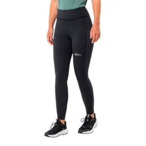 Jack Wolfskin Klintal Leggings Zwart