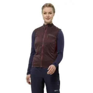 Jack Wolfskin Morobbia Alpha Vest Dark Maroon