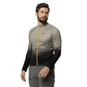 Jack Wolfskin Morobbia Fz T-shirt Met Lange Mouwen Groen