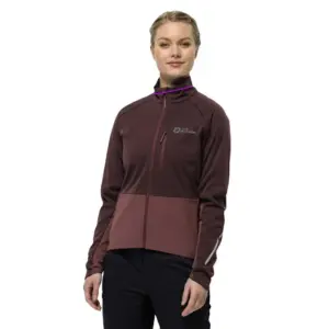 Jack Wolfskin Morobbia Jas Dark Maroon