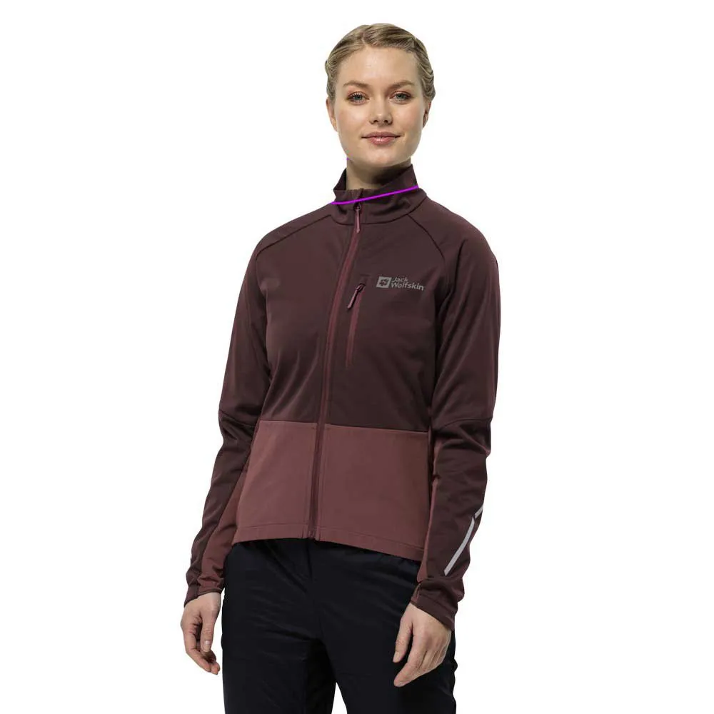 Jack Wolfskin Morobbia Jas Dark Maroon