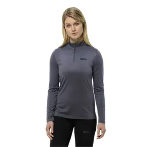 Jack Wolfskin Sky Thermal Half Zip T-shirt Met Lange Mouwen Dolphin
