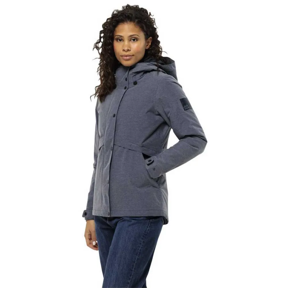 Jack Wolfskin Snowy Park Jas Blauw