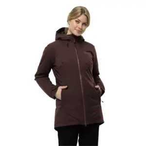Jack Wolfskin Stirnberg Ins Parka Dark Maroon
