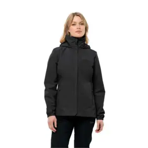Jack Wolfskin Stormy Point 2l Jas Zwart