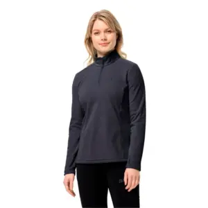 Jack Wolfskin Taunus Fleece Met Halve Rits Zilver
