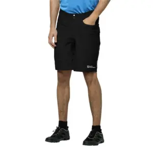 Jack Wolfskin Tourer Korte Broek Zwart