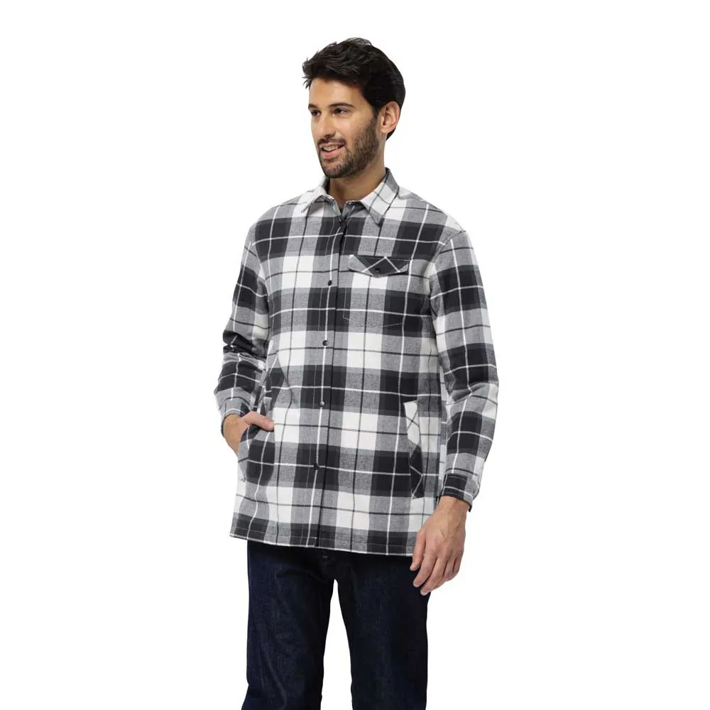 Jack Wolfskin Van View Overhemd Met Lange Mouwen Wit