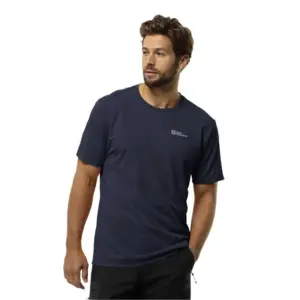 Jack Wolfskin Delgami T-shirt Met Korte Mouwen Blauw
