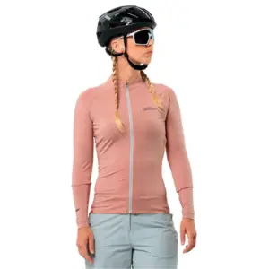 Jack Wolfskin Gravex Fz T-shirt Met Lange Mouwen Rose Dawn