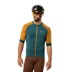 Jack Wolfskin Gravex Fz T-shirt Met Korte Mouwen Emerald