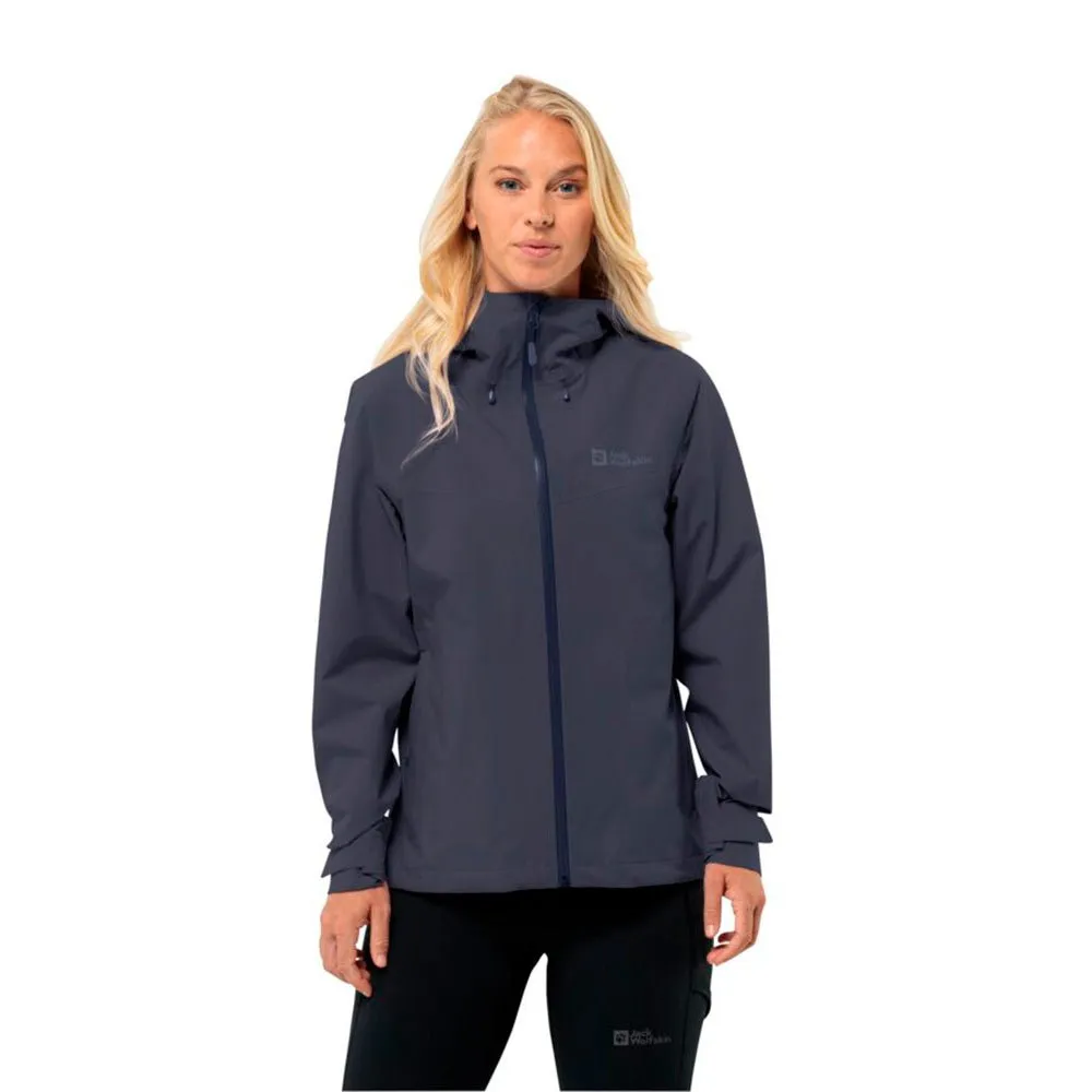 Jack Wolfskin Highest Peak 3l Jas Zilver