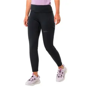Jack Wolfskin Kammweg Leggings Zwart