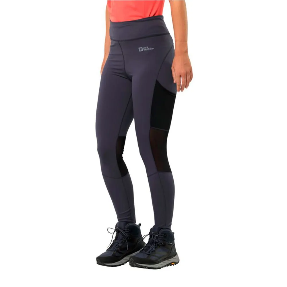 Jack Wolfskin Kensteig Leggings Zilver