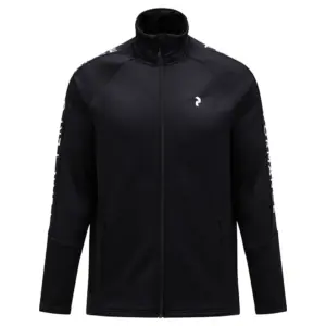Peak Performance Rider Fleece Met Volledige Rits Zwart