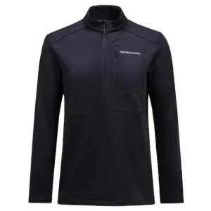 Peak Performance Trail Polartec Fleece Met Halve Rits Zwart