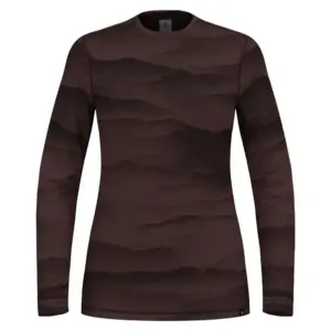 Odlo Merino Ridgelines Lange Mouwen Basislaag Zwart