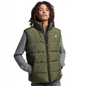 Superdry Sports Vest Dark Moss